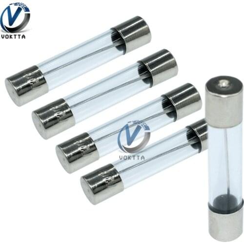 10pcs/pack 6 x 30mm Fast Quick Blow Glass Tube Fuse Assorted Kit Fast Blow Glass Fuses 30A 250V F30AL 250V Fuse