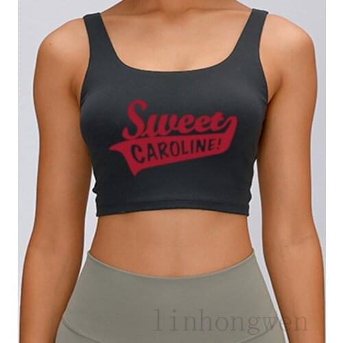 Sweet Caroline Tank Top Breathable Summer Style Cool Homme Designing Plus Size 4xl Anti-Wrinkle Tops Tees Vest