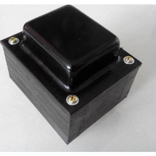 IWISTAO Tube Amp Power Transformer Pri AC 0v-120v( 2 groups) Sec270Vx2/0.22A 3.15VX2/1.25 Oxygen-free Copper Wire HIFI Audio DIY