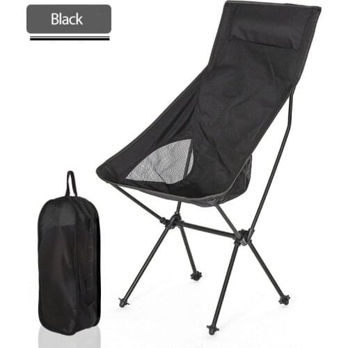 Outdoor Camping Chair Oxford Cloth Portable Folding Lengthen Camping Seat Folding Extended Hiking Seat Garden Ultralight Saddle