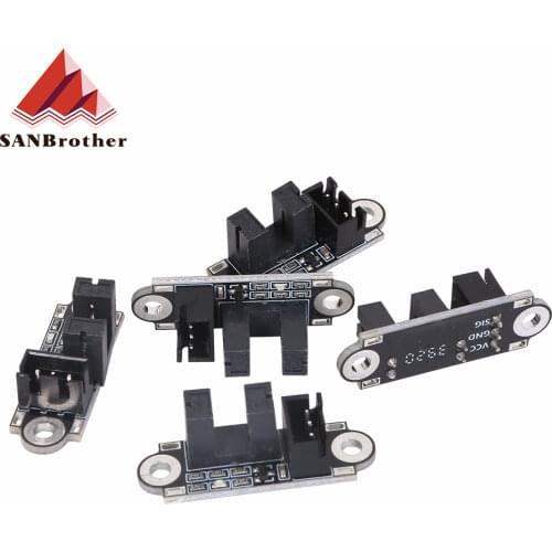 Optical Endstop 3D Printer Parts Optical Switch Sensor Photoelectric Light Control Limit endstop switch Module 1M Cable