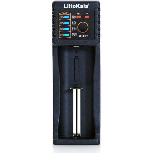 LiitoKala Lii-100B 18650 Battery Charger For 26650 16340 CR123 LiFePO4 1.2V Ni-MH Ni-Cd Rechareable Battery no 5V output lii100B