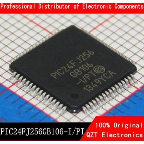5pcs/lot PIC24FJ256GB106 PIC24FJ256GB106-I/PT TQFP-64 Original In Stock