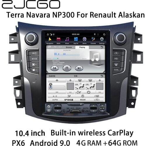 Car Multimedia Player Stereo GPS DVD Radio Navigation Android Screen Monitor for Nissan Terra Navara NP300 For Renault Alaskan