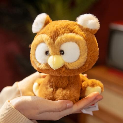 10 Styles Animal Cute Mini Raccoon Pig Frog Dog Bear Plush Toy Soft Cartoon Tiger Owl Husky Stuffed Doll Baby Pillow Gift 15cm