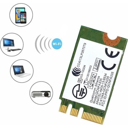 For Lenovo G40-70 G40-80 G50-80 B40-80 Z40-70 E455 Card Atheros E555 QCNFA335 M.2 04X6022 NFA335 FRU Wireless NGFF Y1V8