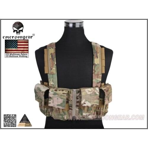 EMERSON LBT1961K Style7.62 Tactical Chest Rig Military Combat Vest EM2978