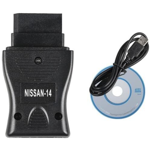 NISSAN Consult USB Nissan 14Pin car fault detector diagnostic tool used on all NISSAN grey 14 pin Digital Data Link free ship