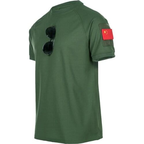 Commando quick-drying big yards short sleeve T-shirt men T-shirt summer field training suit
