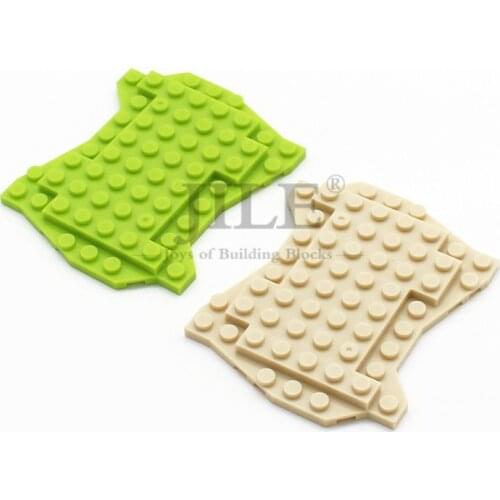 MOC Plant Bottom Plate 8x10 Building Blocks Bricks Components Compatible with Scenes Forest Surroundings military Assembly Toy