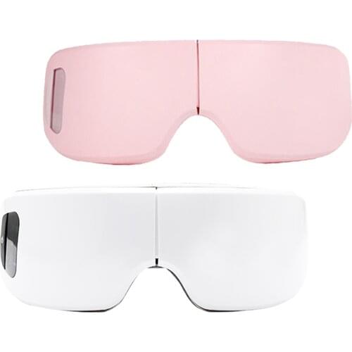 Eye Massager Heating Bluetooth Music Rechargeable Relieve Dry Eye Fatigue Eye Massager Mask Dry Eyes Stress Relax