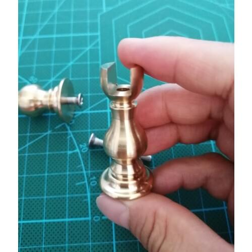Ship model building kits accessories ：Big size Model base CNC brass support 2 pcs/lot