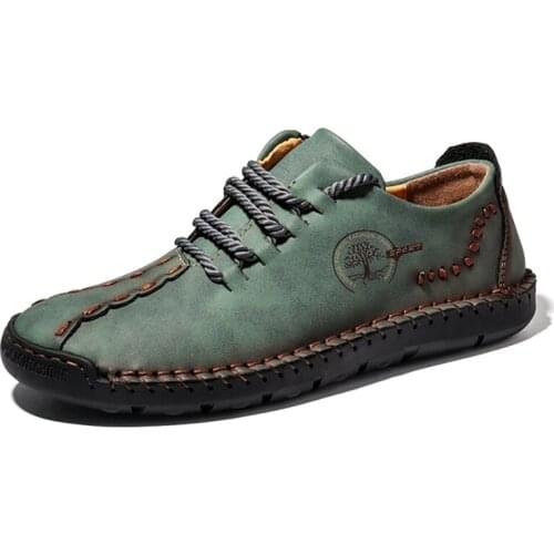 Leather Shoes Casual Sneakers Men Shoes Driving Comfortable Quality Leather Shoes Men Loafers Hot Sale Moccasins Tooling Shoe