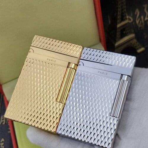 100% brand new made in China retro original DuPont bright sound lighter windproof lighter electronic lighter