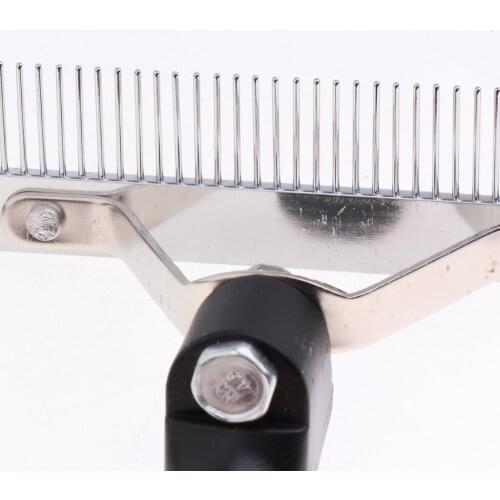 Dog Cat Rabbit Hair Comb Pet Fur Knot Remove Rake Shedding Grooming Brush