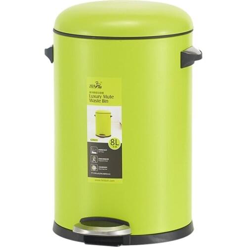 Luxury Cover Trash Can Kitchen Modern Creativity Minimalist Trash Can Nordic Bedroom Poubelle De Cuisine Kitchen Storage BC50LJT