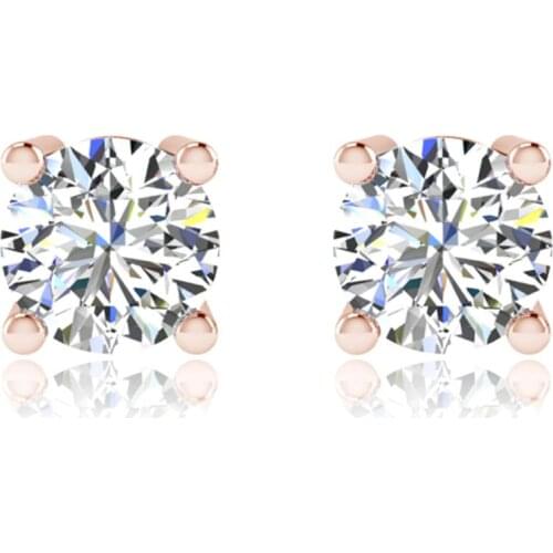 Szjinao Real 1.2ct Moissanite Stud Earrings For Women Real 925 Sterling Silver Earrings Korean Wedding Gemstone Womens jewelery