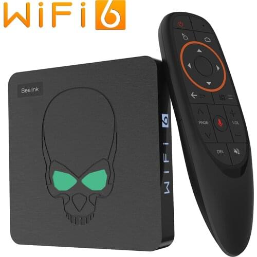 Beelink GT King TV Box Android 9.0 Amlogic S922X Hexa-core G52 MP6 Graphics 4GB LPDDR4 64GB ROM WiFi6 Bluetooth 4.1 4K 75hz