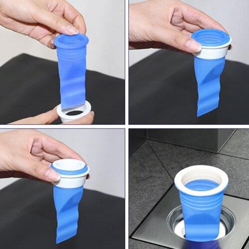 Floor Drain Seal Drain Deodorant Silicone Core Insect Preventer Toilet Pipes Valve Control Tube One For Bathroom In Backflo N5I7