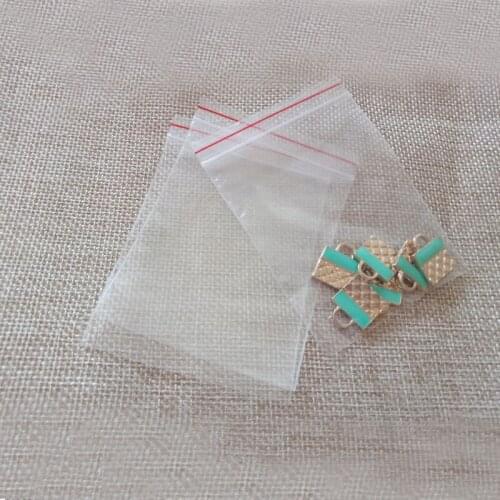 100PCS transparent travel gift packing bag 17x25cm plastic bag for necklace/jewelry/ food small ziplock clear self seal bags