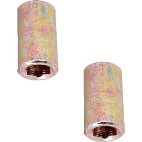 2 Pcs Bass Guitar Truss Rod Buckle Connect For E Guitar Bass Parts 9mm