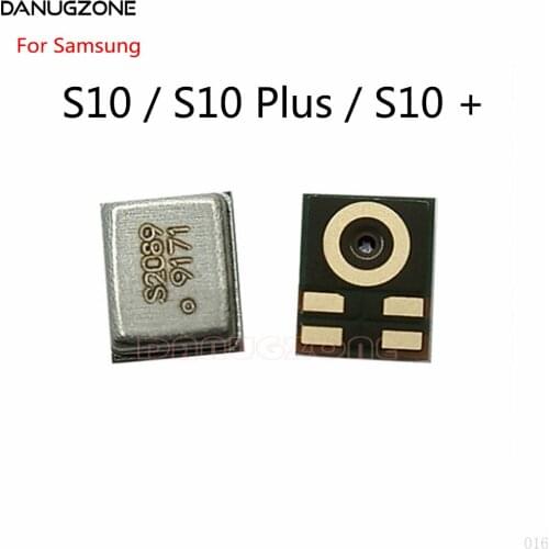 2PCS/Lot For Samsung Galaxy S10 Plus S10+ S10E Microphone Transmitter Mic Speaker