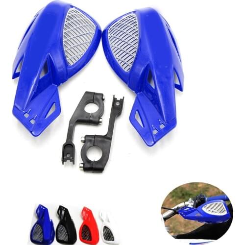 2 pcs bike handguards hand guards protectors fit motorbike motocross universal plastic 22mm for honda XR250 250 CRF 250L CRF1000