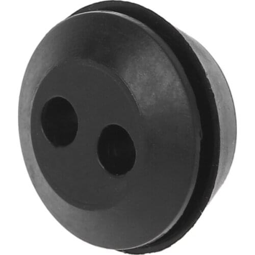 5Pcs Brush Cutter Grass Trimmer Fuel Oil Pipe Hose Washer Grommet With 2 Holes