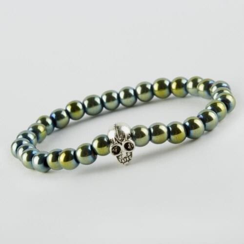 6 mm Hematite Doğaltaşlı Bracelet