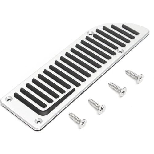 1 Set Car Aluminum Footrest Rest Gas Pedal Pad for for Volvo S60 V60 XC60 V70 XC70 S80 Car Rest Pedal Car Accessories Tools