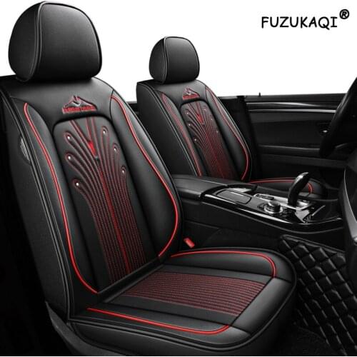 FUZHKAQI Leather car seat covers for audi a3 8p 8l sportback a6 4f A4 A6 A5 a7 Q2 Q3 Q5 Q7 accessories covers for vehicle seats