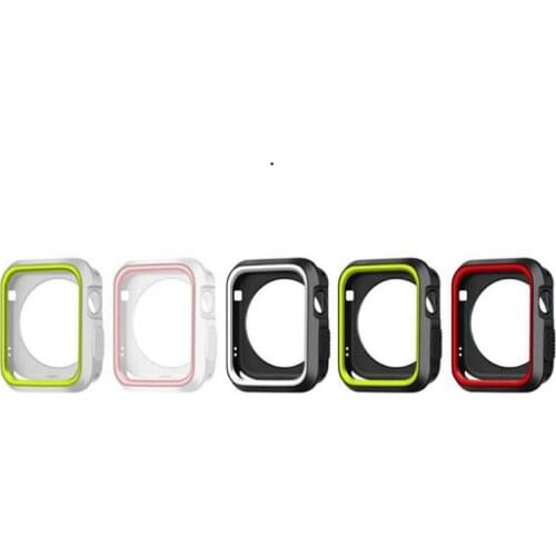 Case For Apple Watch 2 3 4 Soft TPU Protective Case For Watch 40mm 44mm 50pcs/lot Wholesale