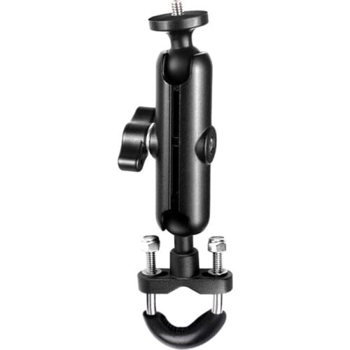 For Go pro Hero 9 Black Motorcycle Rearview Mirror Screw Holes Stand Holder Q81F