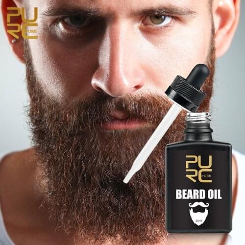 Beard Essence Oil for Nourishing & Groomed Dry Coarse Unruly Mustache Oil Beard Conditioner Anti-shedding Beard Growing Serum