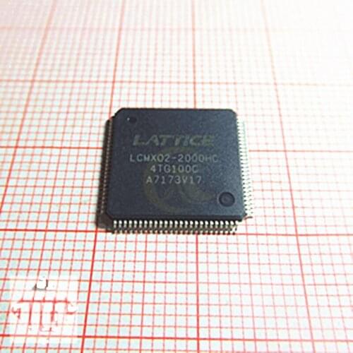 LCMXO2-2000HC-4TG100c encapsulation TQFP100 original logical block flash memory