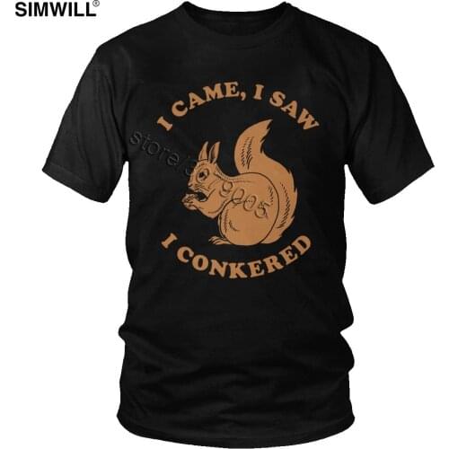 Retro Squirrel T Shirts Mens Vintage Short Sleeve Adult Cotton T-Shirts O Neck Tshirt Large Size Streetwear Summer Clothing