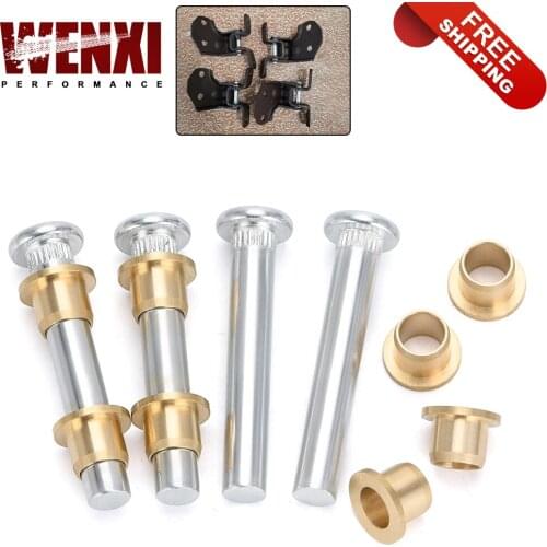 Door Hinge Repair Kit Door Hinge Pin Bushing Kit For Nissan Navara 97-05 D22 Truck Pickup High Strength Corrosion-Resistant