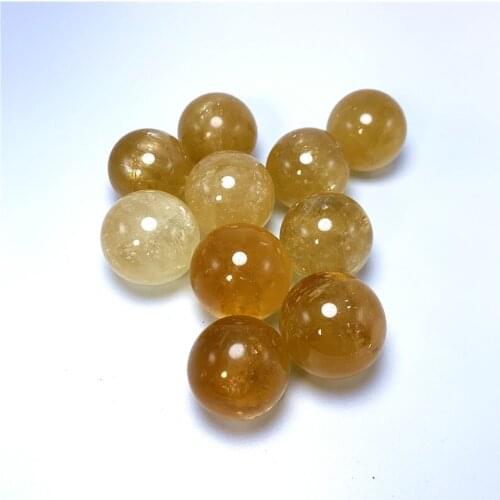 New arrivals 1000g natural yellow calcite sphere reiki healing crystals ball energy globe for home decoration