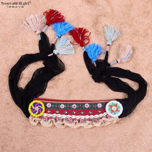 New Gothic Tribal Belly Dance Belt 2Piece Copper Waist Hip Scarf FAA04