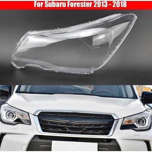 Car Headlamp Lens For Subaru Forester 2013 2014 2015 2016 2017 2018 Car Replacement Auto Shell Cover