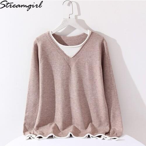 O Neck Cashmere Sweaters Women Winter Autumn 2021 Ladies Sweater Long Sleeve Knitted Top Warm Jumper Women Pullover Winter