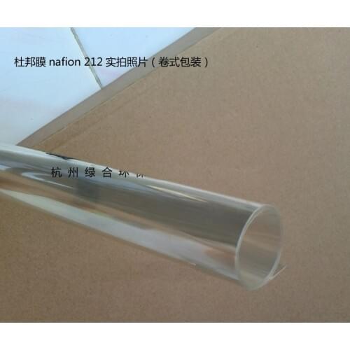 30 * 10cm Perfluorosulfonic Acid Ion Membrane NR211 DuPont Proton Exchange Membrane Nafion 211 Thickness 25um