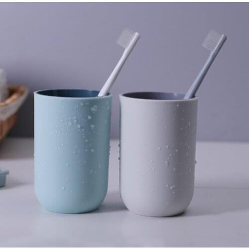 Simple Nordic Travel Portable Toothbrush Cup Bathroom Plastic Toothbrush Holder Storage Organizer Cup Bathroom Sets Bathroom Sup