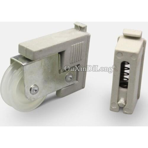 Brand New 8PCS 828 Type Aluminum Alloy Screen Window Rollers Push and Pull Screen Window Nylon Mute Wheels