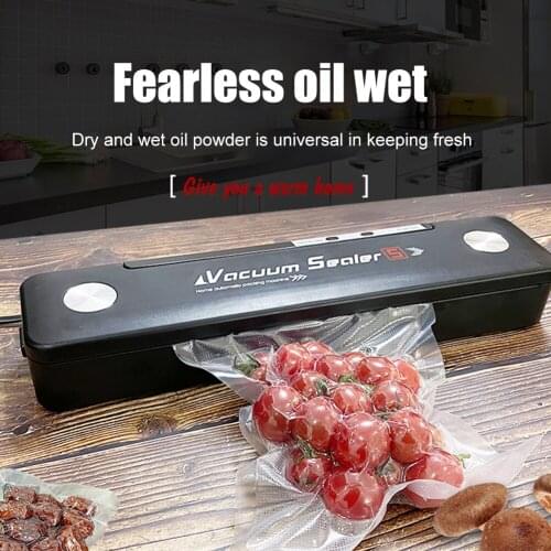 Automatic Packing Vacuum Sealer with Vacuum Bags Household Mini Vacuum Packer Sealing Packaging Machine Kitchen Vacuum Sealer