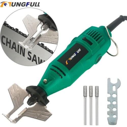 Chainsaw Sharpening Kit Mini Polishing Set Rotary Tool Chain Saw Sharpener Attachment Chains Tool Drill Rotary Accessories Set