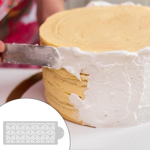 1Pcs Pattern Cake Stencil Plastic Lace Cake Boder Stencils Template DIY Drawing Shape Cake Decorating Tool Bakeware Cake Molds