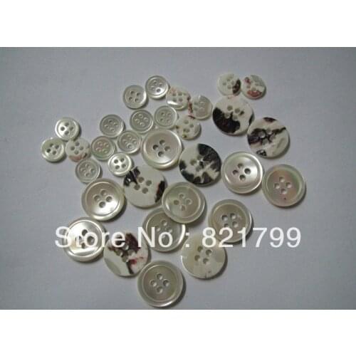 11.43mm 18L g 4 holes trocas shellbuttons mother of pearl shell nature shirt buttons 4 holes 200pcs