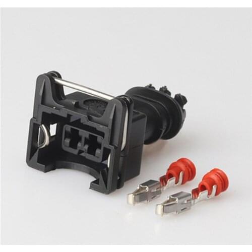 5/10/50/100sets 2pin EV1 282762-1 2pin Nozzle Ignition Coil Water Temperature Sensor Harness Plug connector 282189-1