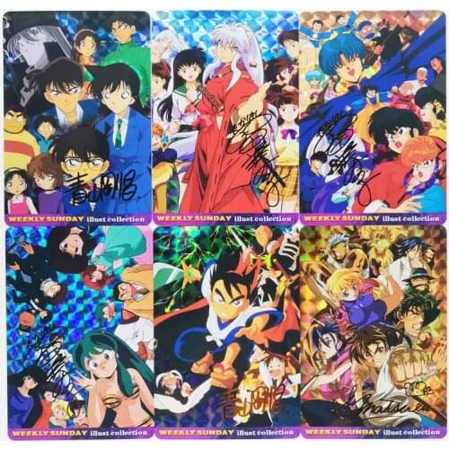 9pcs/set Junior Sunday Detective Conan Case Closed Toys Hobbies Hobby Collectibles Game Collection Anime Cards